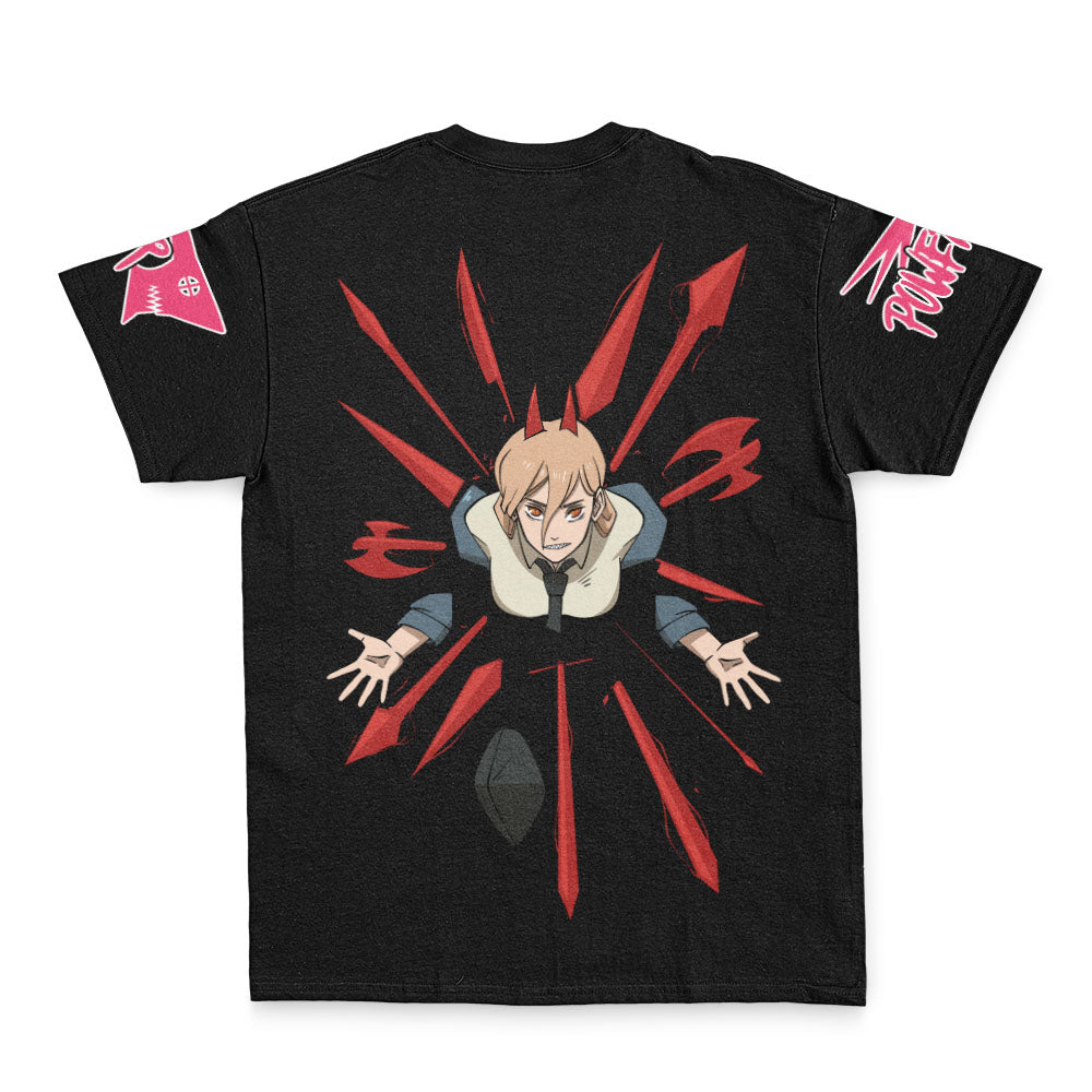 Power Blood Fiend Chainsaw Man Streetwear T-Shirt