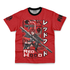 Red Hood Nikke Streetwear T-Shirt