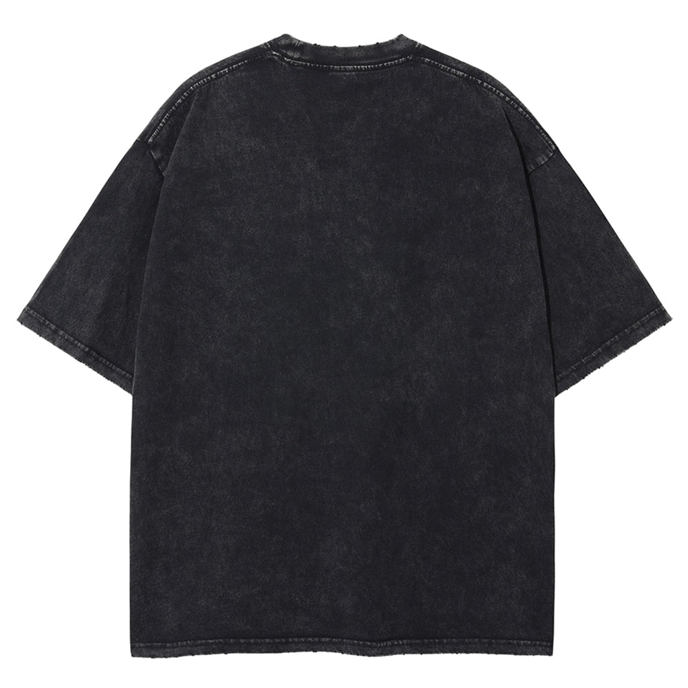 Nysekai "Focus" Vintage Oversized T Shirt