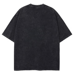 Nysekai "Power" Vintage Oversized T Shirt