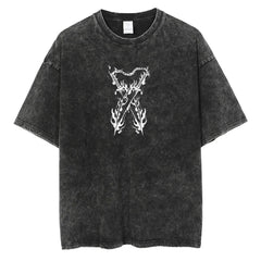 Nysekai "Slayer" 2-Sided Vintage Oversized T Shirt