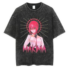 Nysekai "Makima V2" Vintage Oversized T Shirt