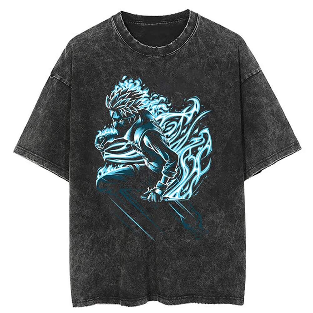 Nysekai "Copy Ninja" Vintage Oversized T Shirt