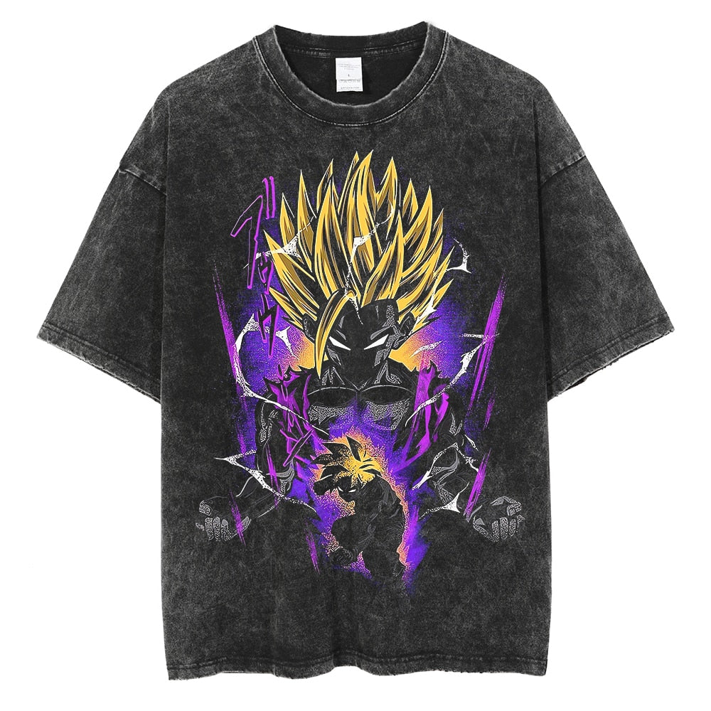 Nysekai "Gohan" Vintage Oversized T Shirt