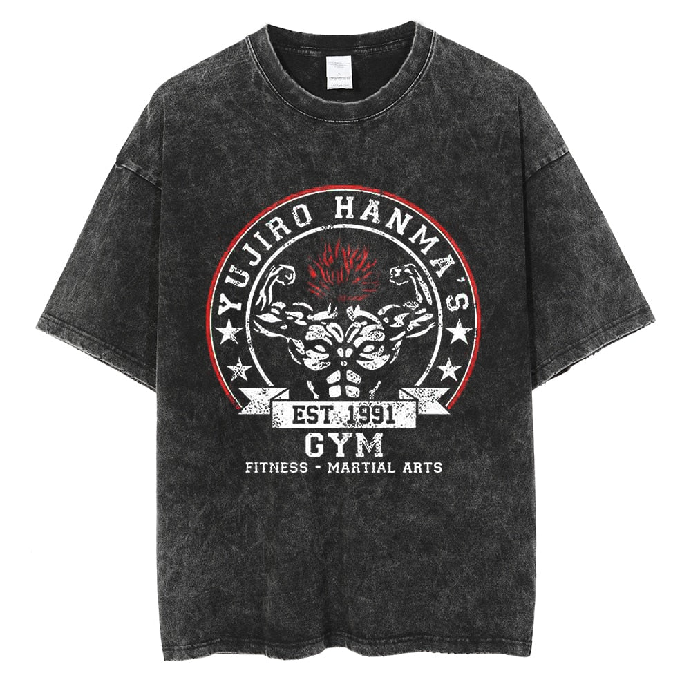 Nysekai "Gym" Vintage Oversized T Shirt