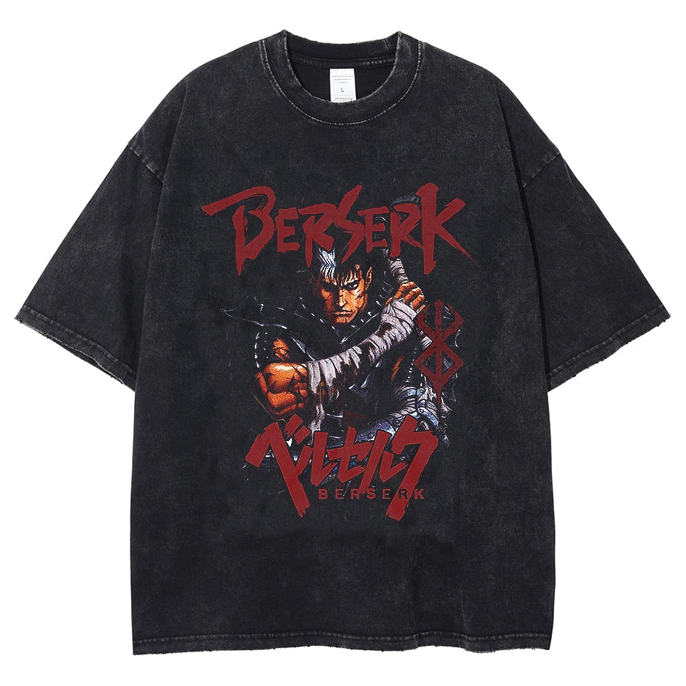 Nysekai "Guts V4" Vintage Oversized T Shirt