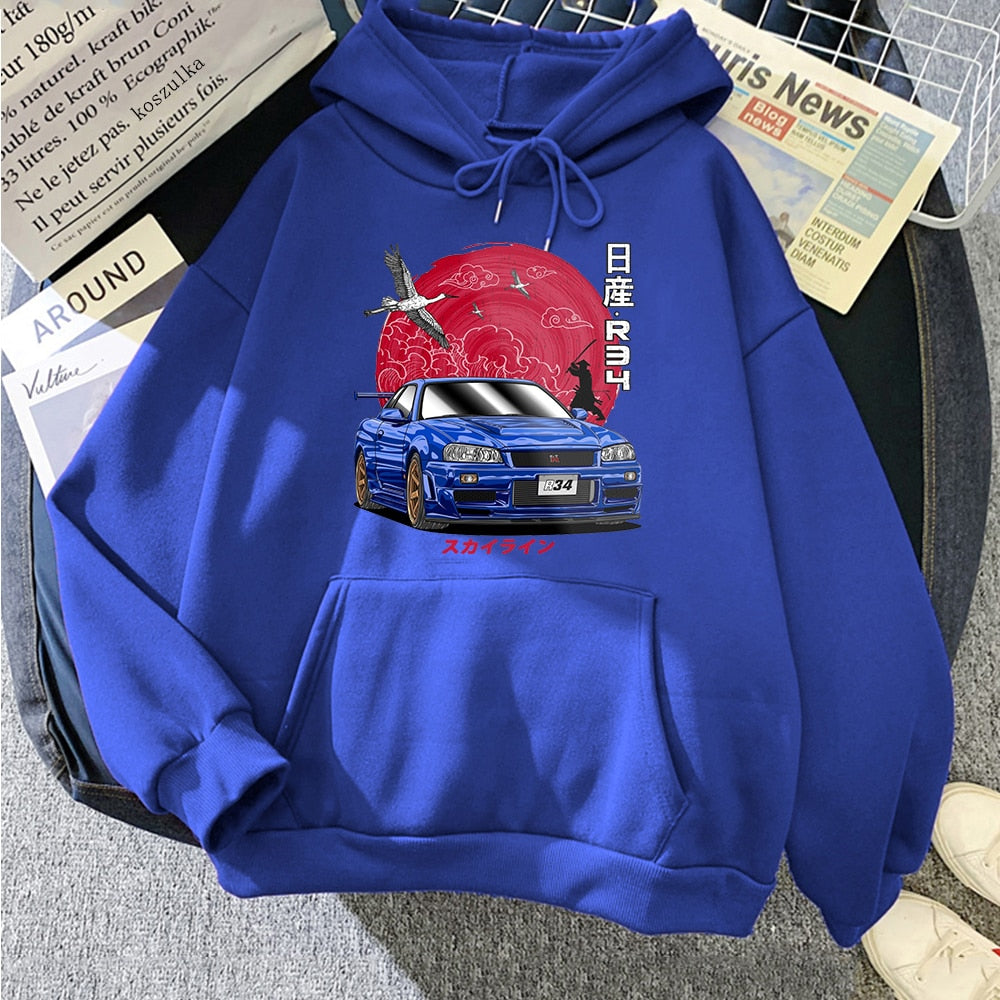 Nysekai Skyline GT-R R34 Hoodie