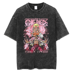 Nysekai "Doflamingo" Vintage Oversized T Shirt