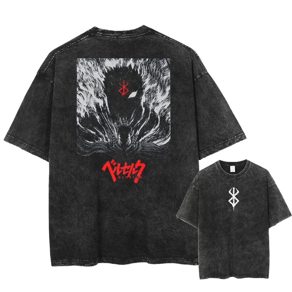 Nysekai "Marked" 2-Sided Vintage Oversized T Shirt