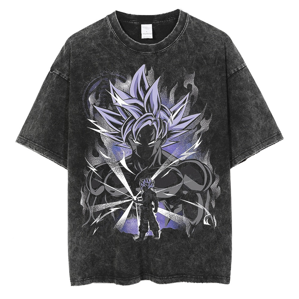 Nysekai "Goku V2" Vintage Oversized T Shirt