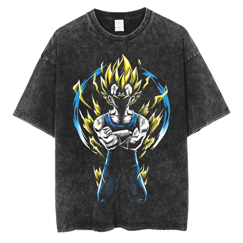 Nysekai "Majin Prince" Vintage Oversized T Shirt