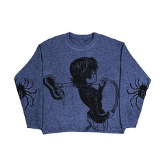 Nysekai " Shizuku Murasaki Hunter X Hunter" Knitted Sweater