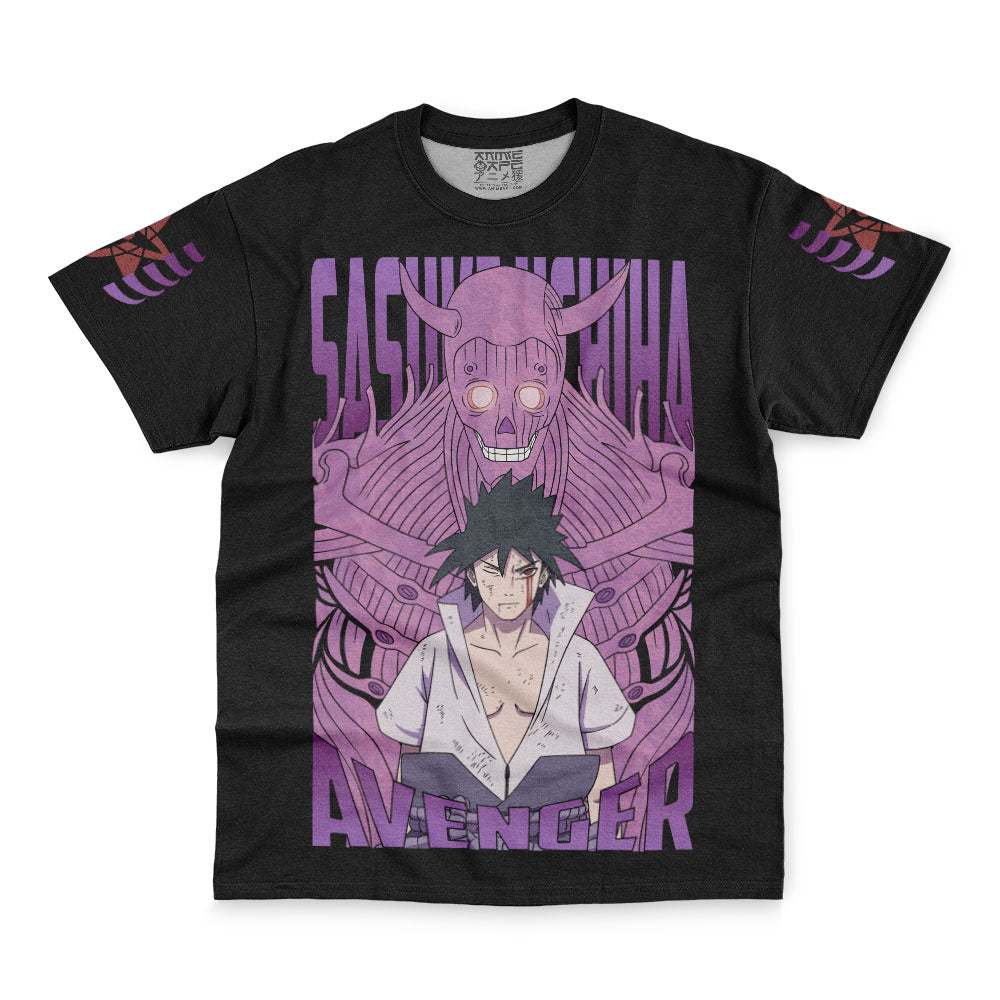 Sasuke Uchiha Avenger Shippuden Streetwear T-Shirt