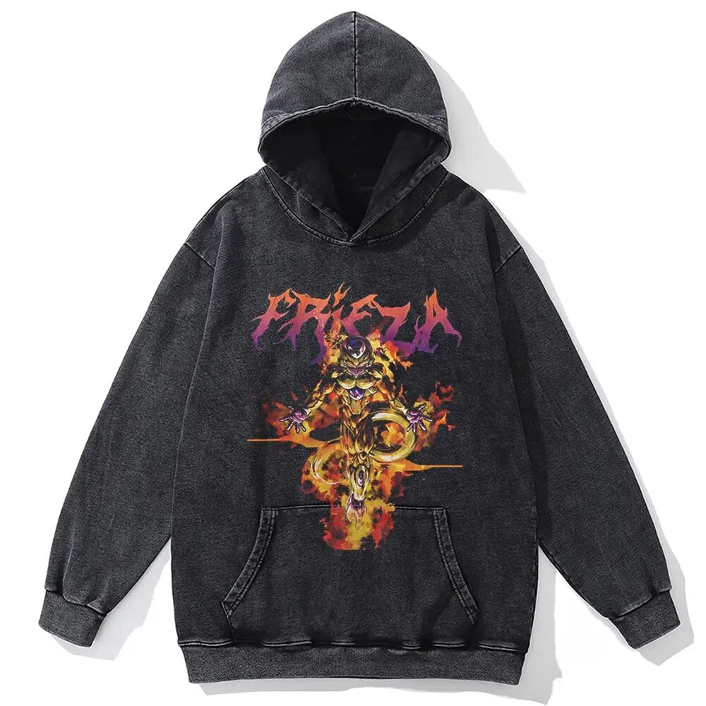 Nysekai "Lord Frieza" Vintage Oversized Hoodie