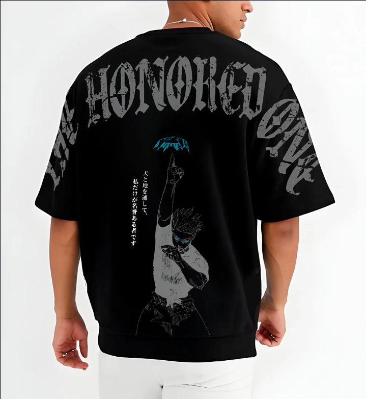 Nysekai "The Honored One Tee" Vintage Oversized T Shirt