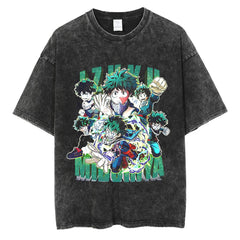 Nysekai "Deku" Vintage Oversized T Shirt