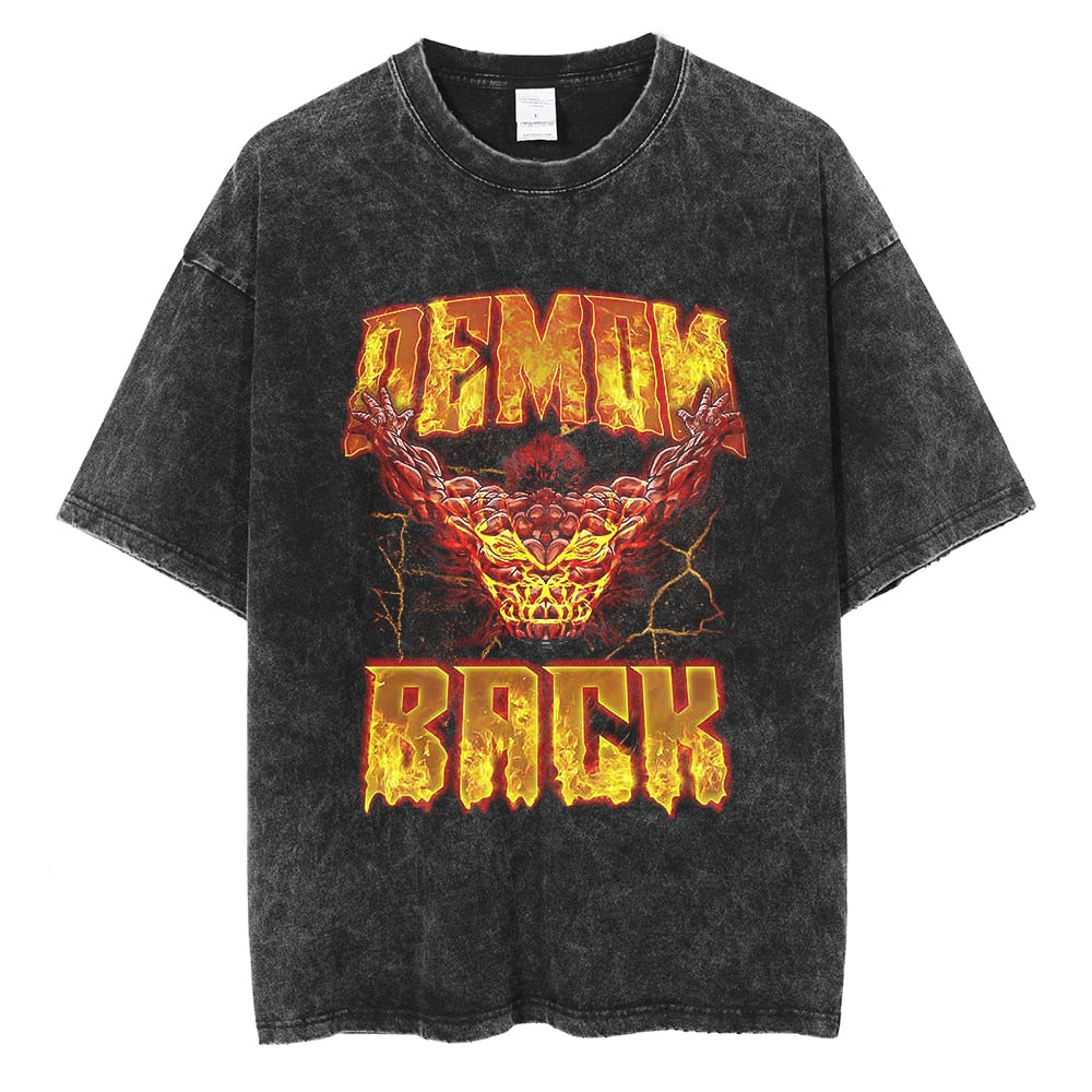 Nysekai "Demon" Vintage Oversized T Shirt