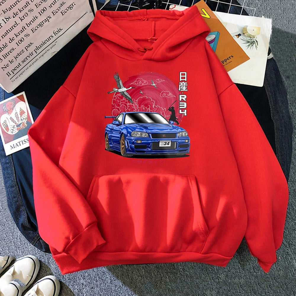 Nysekai Skyline GT-R R34 Hoodie