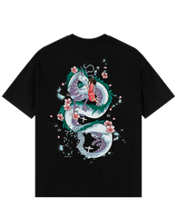 "Haku & Chihiro - Spirited Away" Oversize T-Shirt