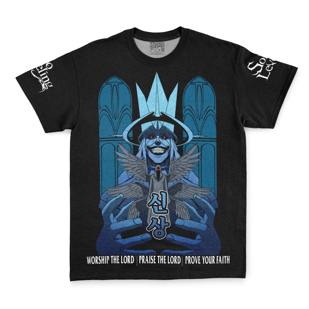 Statue Of God Worship Solo Leveling Streetwear T-Shirt