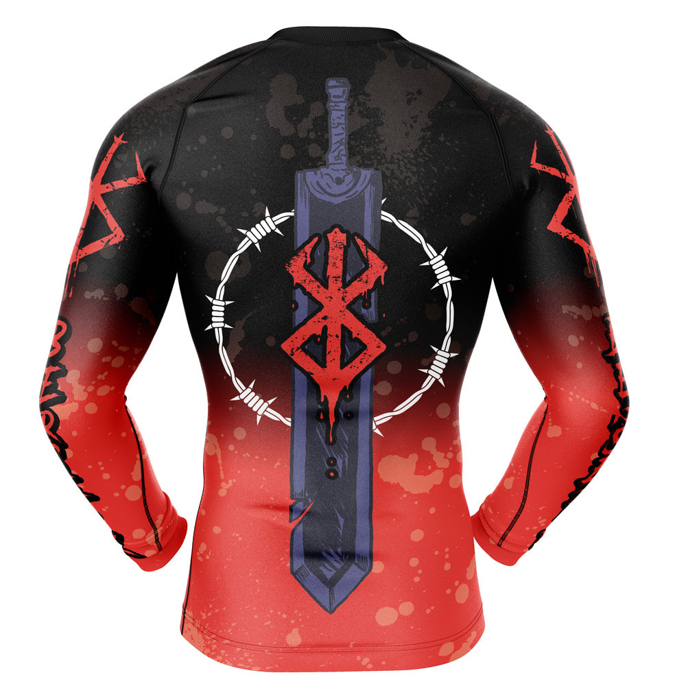 Struggler Berserk Long Sleeve Rash Guard Compression