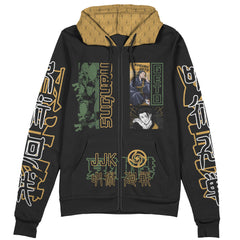 Suguru Geto Jujutsu Kaisen Streetwear Zip Hoodie Jacket