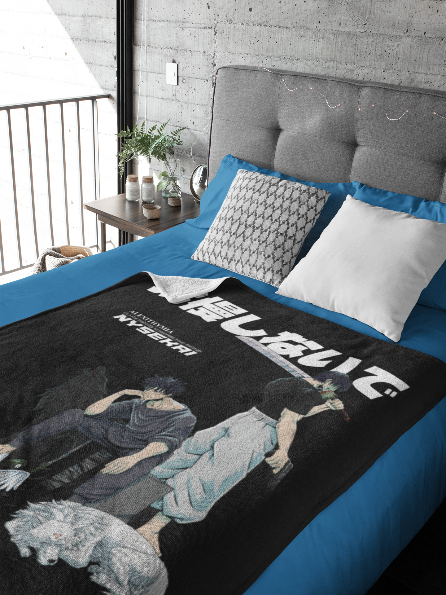  Megumi X Toji Jujutsu Kaisen Blanket