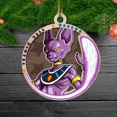 Dragon Ball Z Beerus Ornament | Anime Ornaments