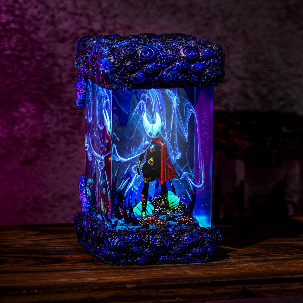 The Knight Hollow Knight Resin Lamp Ver 2 - Hirosart