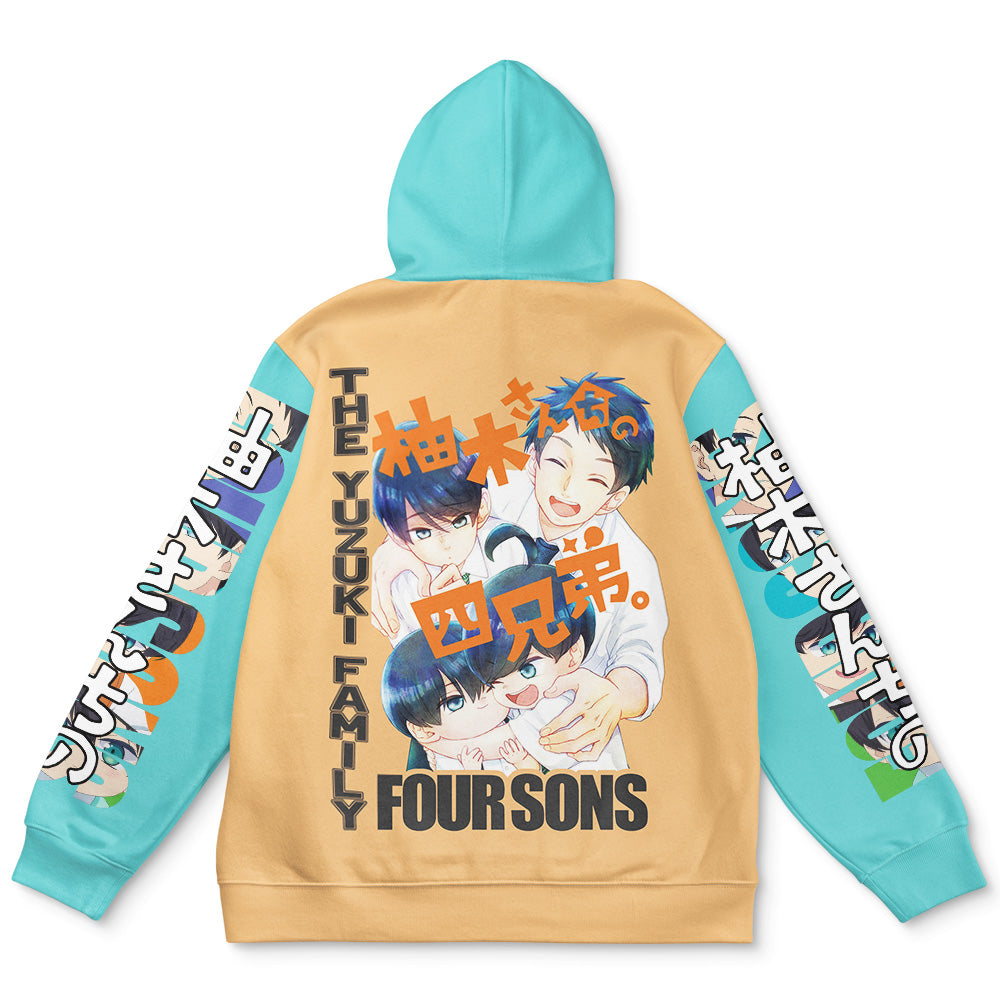 The Yuzuki Family's Four Sons Streetwear Hoodie
