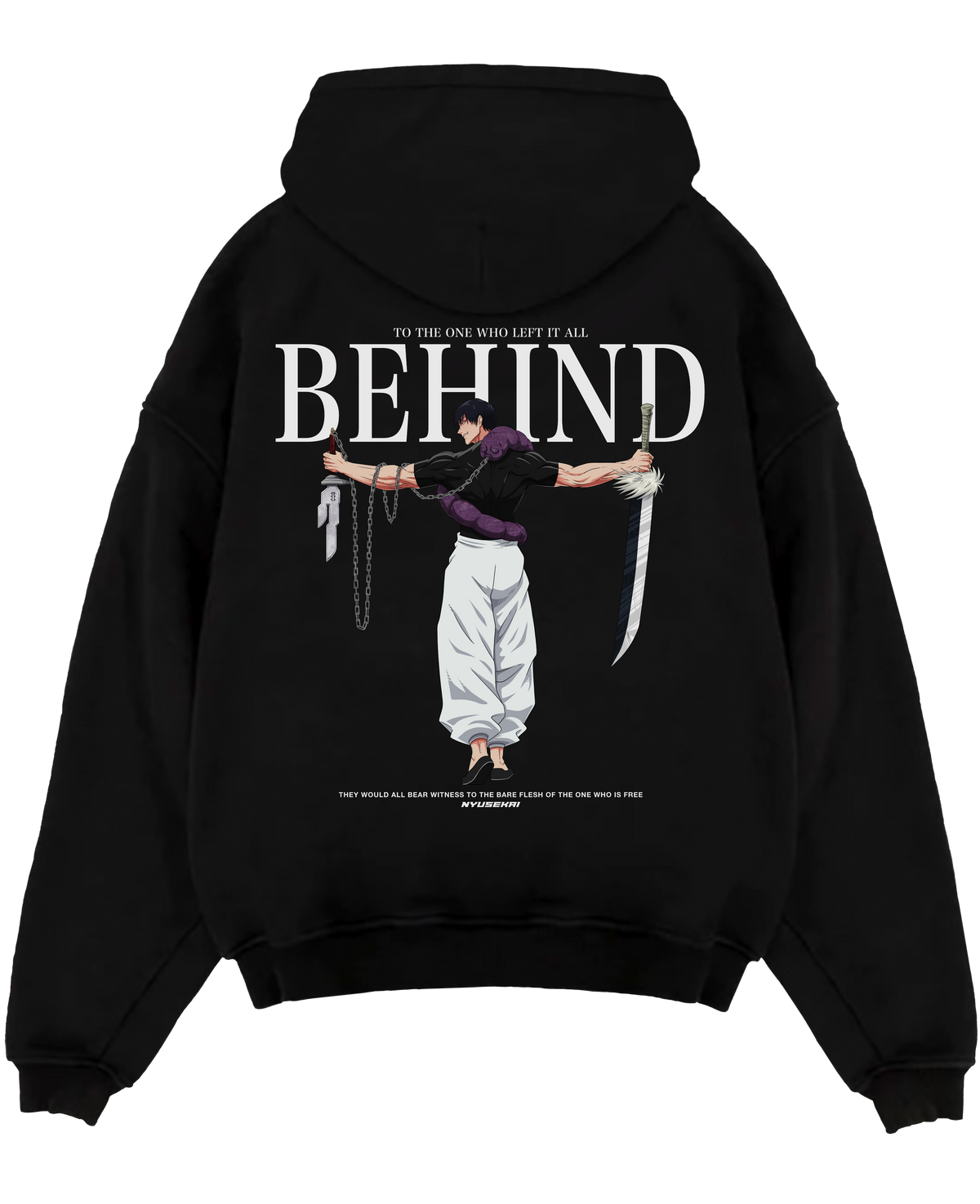 "Toji X The one who left it all behind - Jujutsu Kaisen" Hoodie