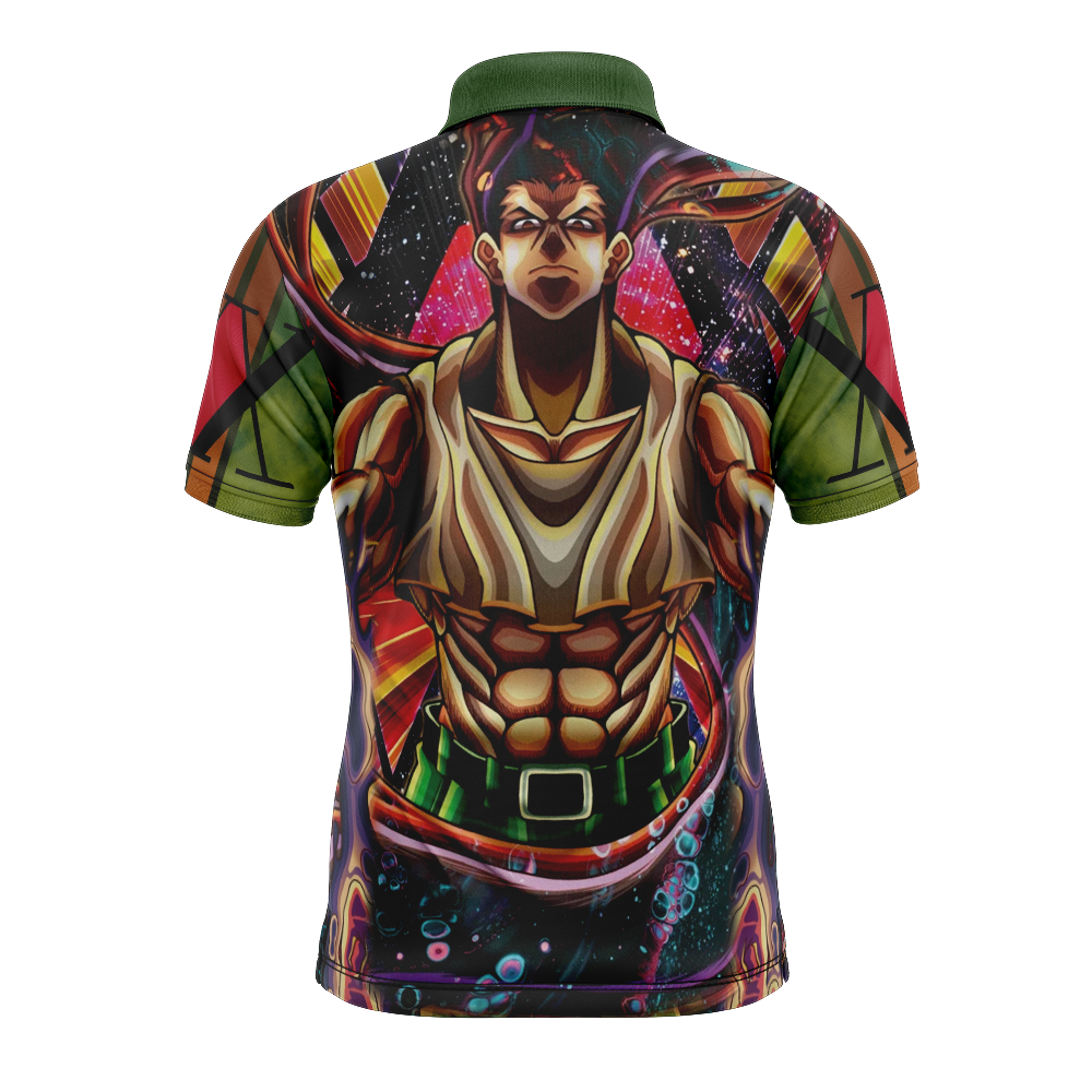 Trippy Gon Freecss Hunter X Hunter Polo Goft Shirt