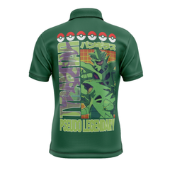 Tyranitar Pokemon Polo Goft Shirt