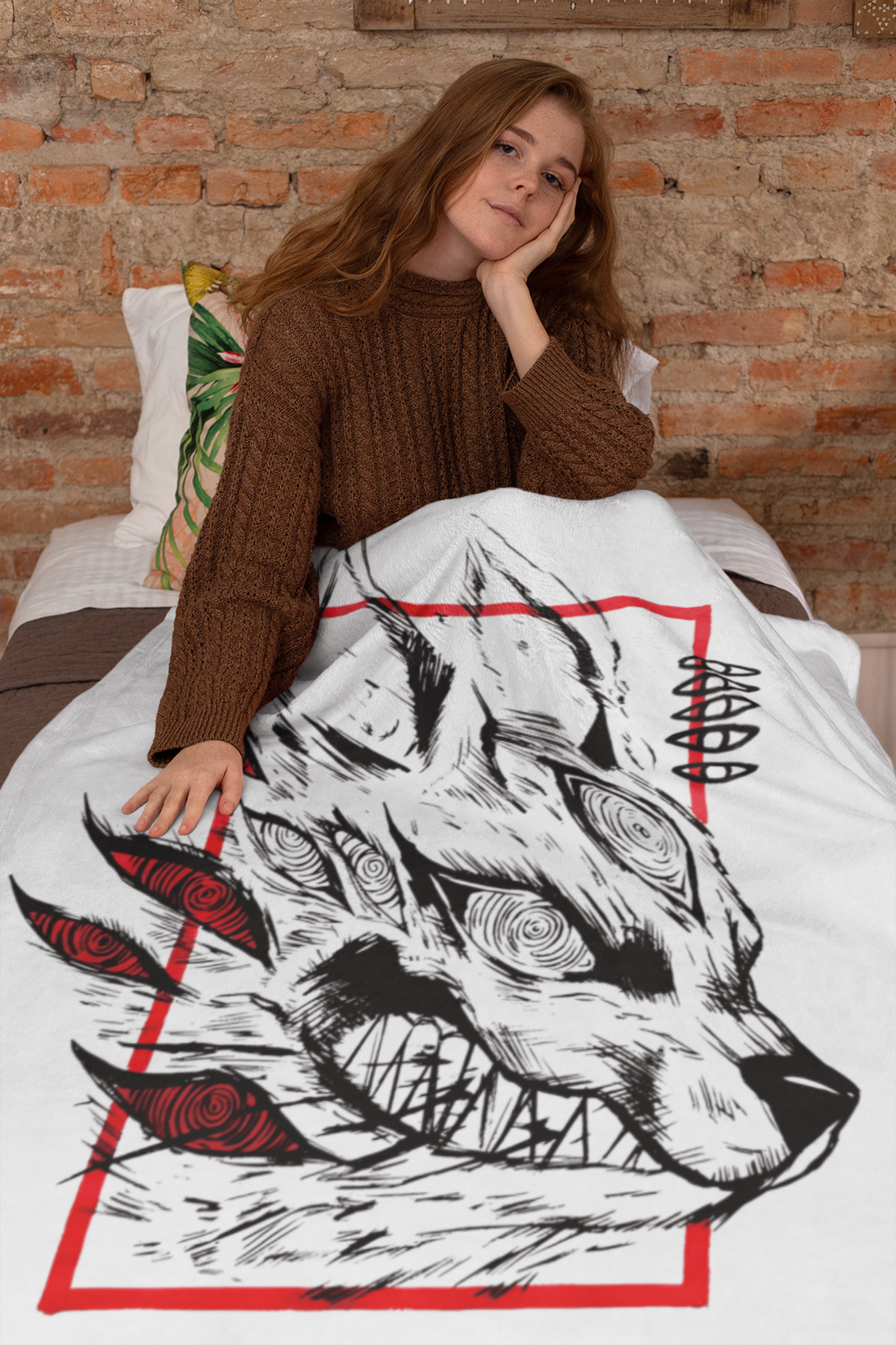  Fox Devil Chainsaw Man Blanket