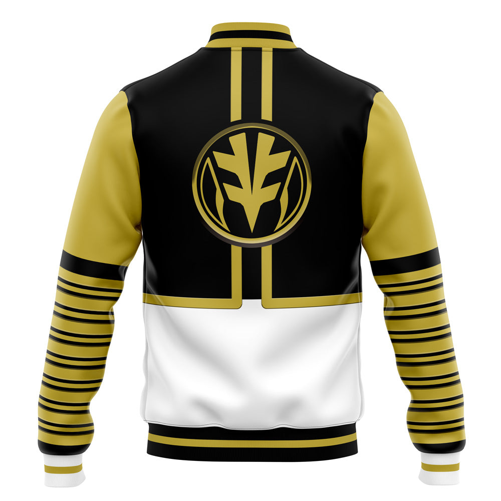 White Ranger Mighty Morphin Power Rangers Varsity Jacket