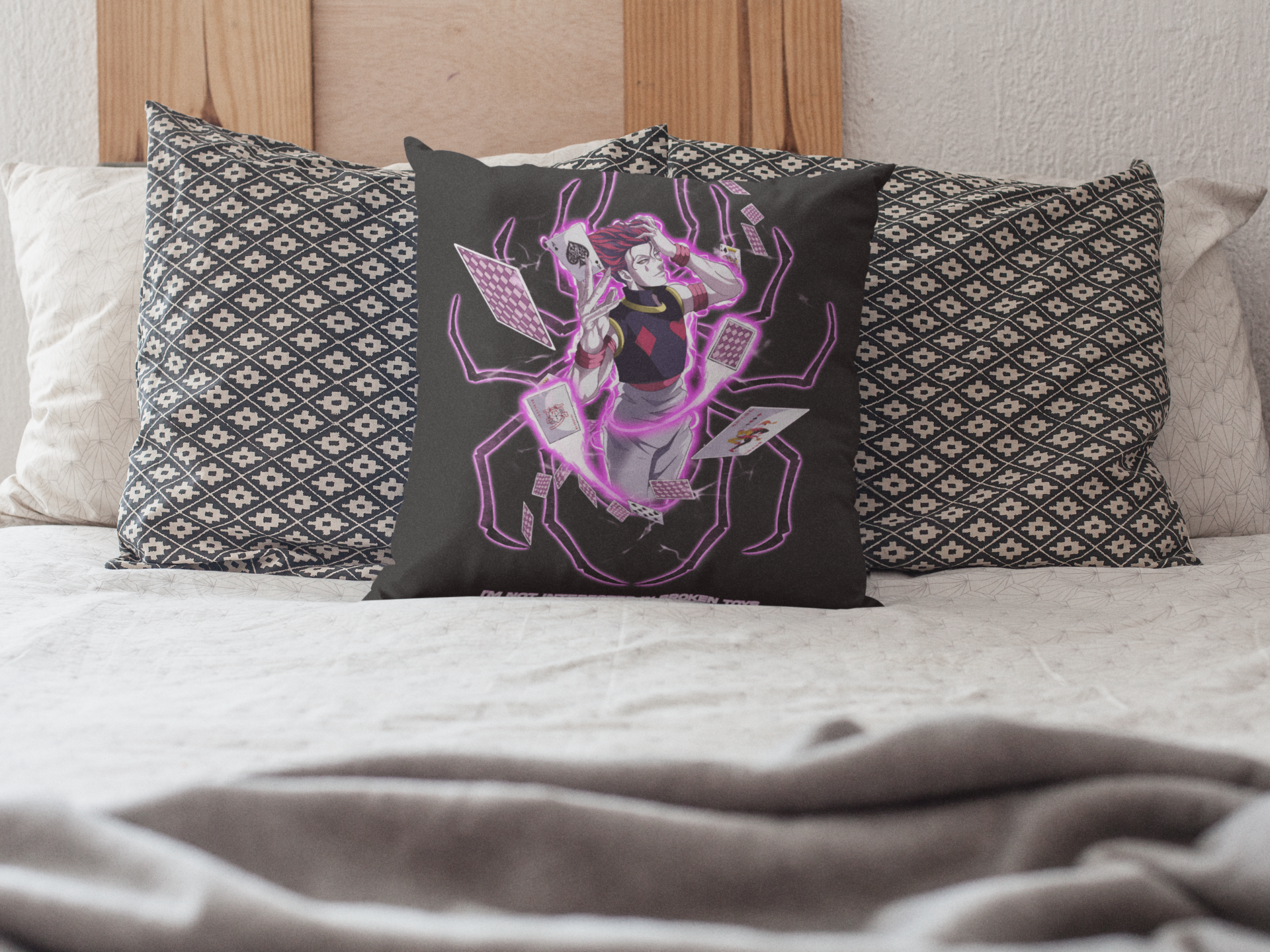 Nysekai "Hisoka X Spider - Hunter X Hunter" Pillow