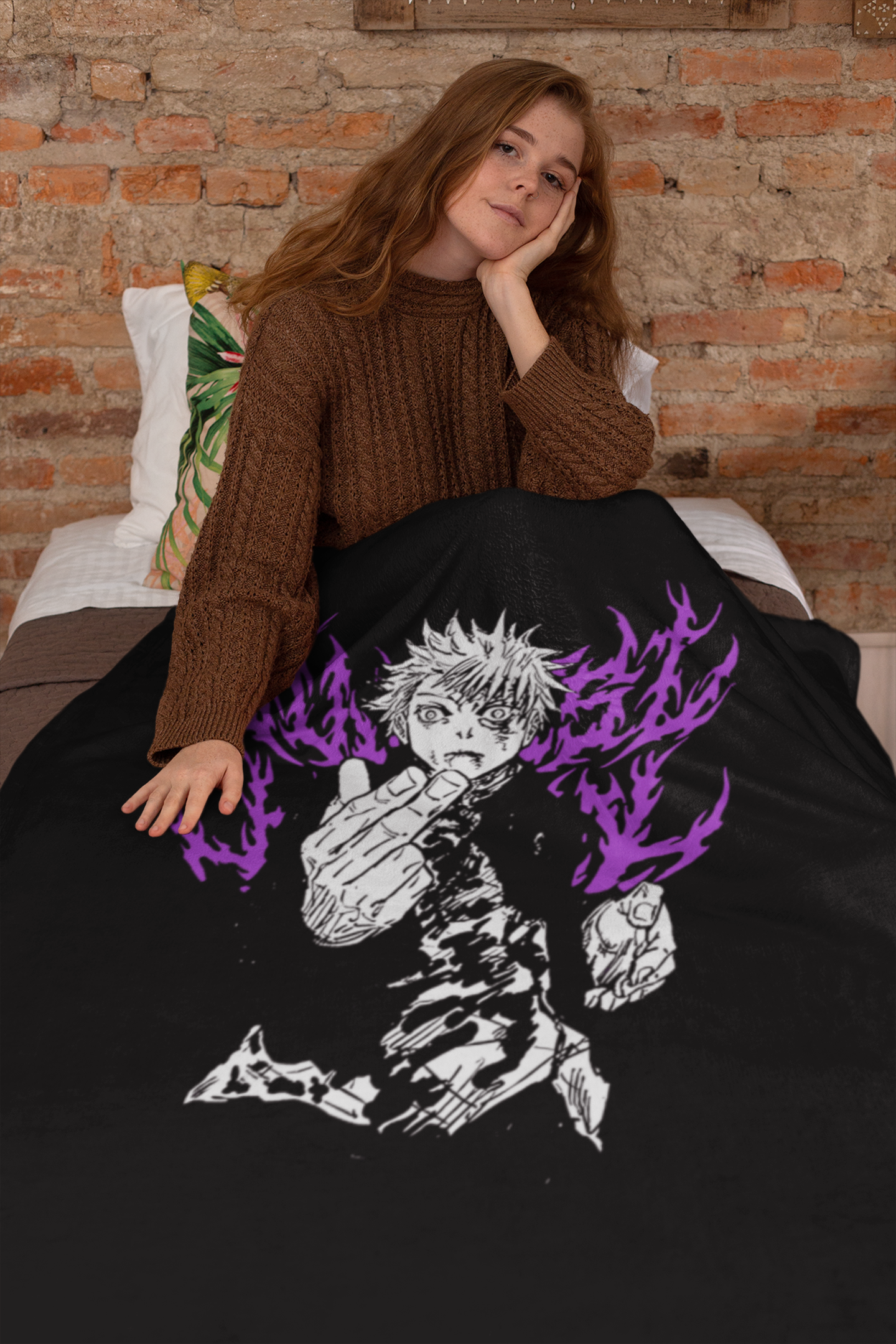  Gojo Strength Jujutsu Kaisen Blanket