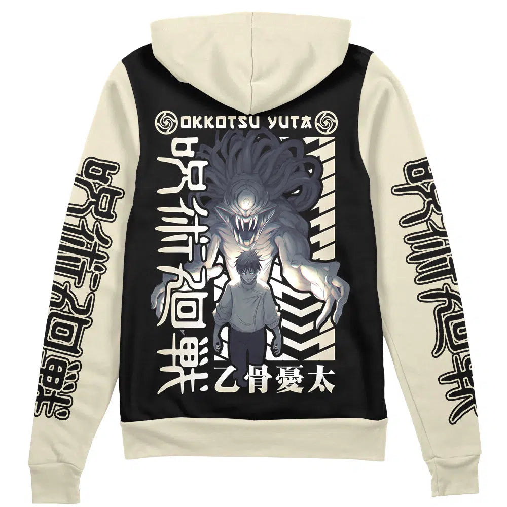Yuta Okkotsu Jujutsu Kaisen Streetwear Zip Hoodie Jacket