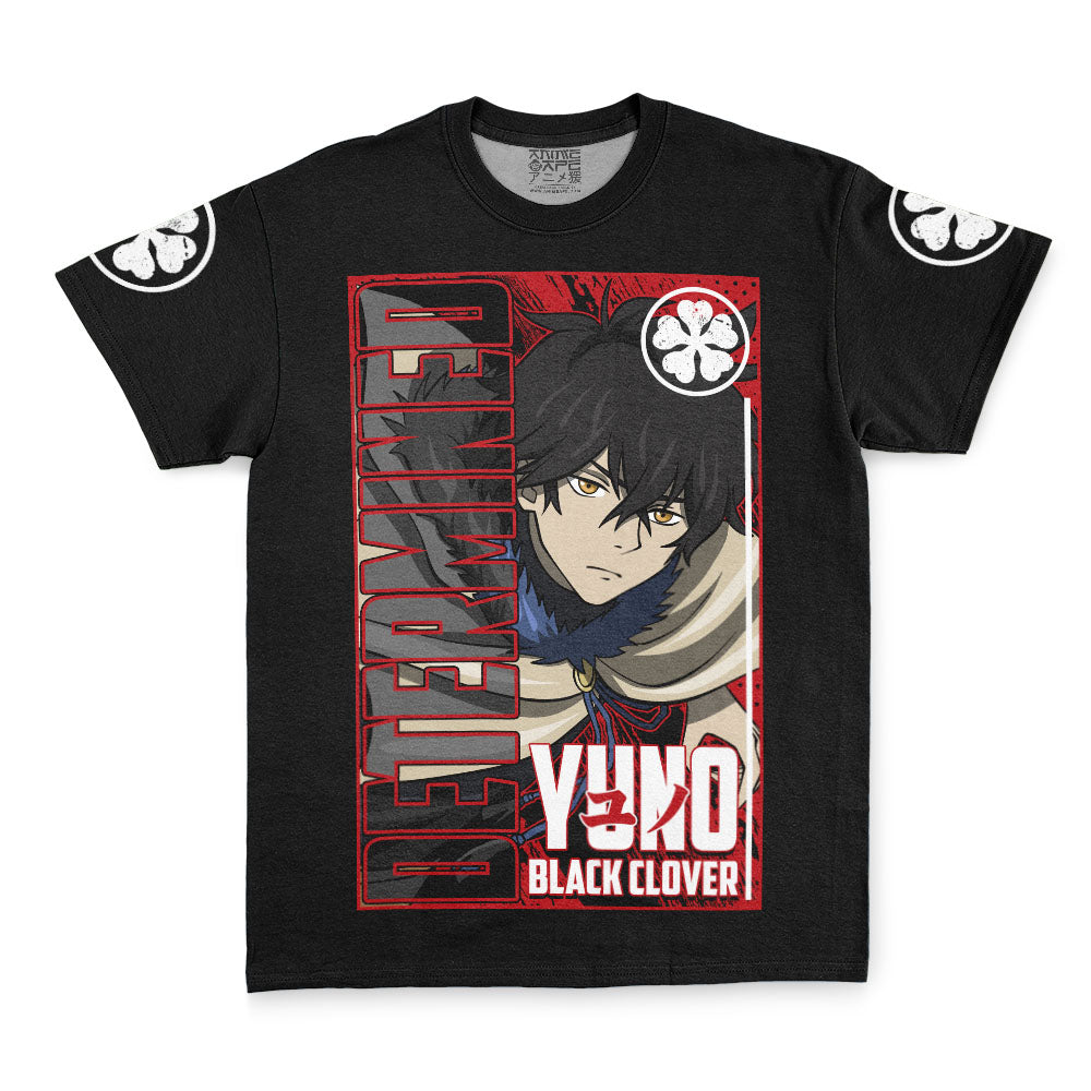 Yuno Determined Black Clover Streetwear T-Shirt