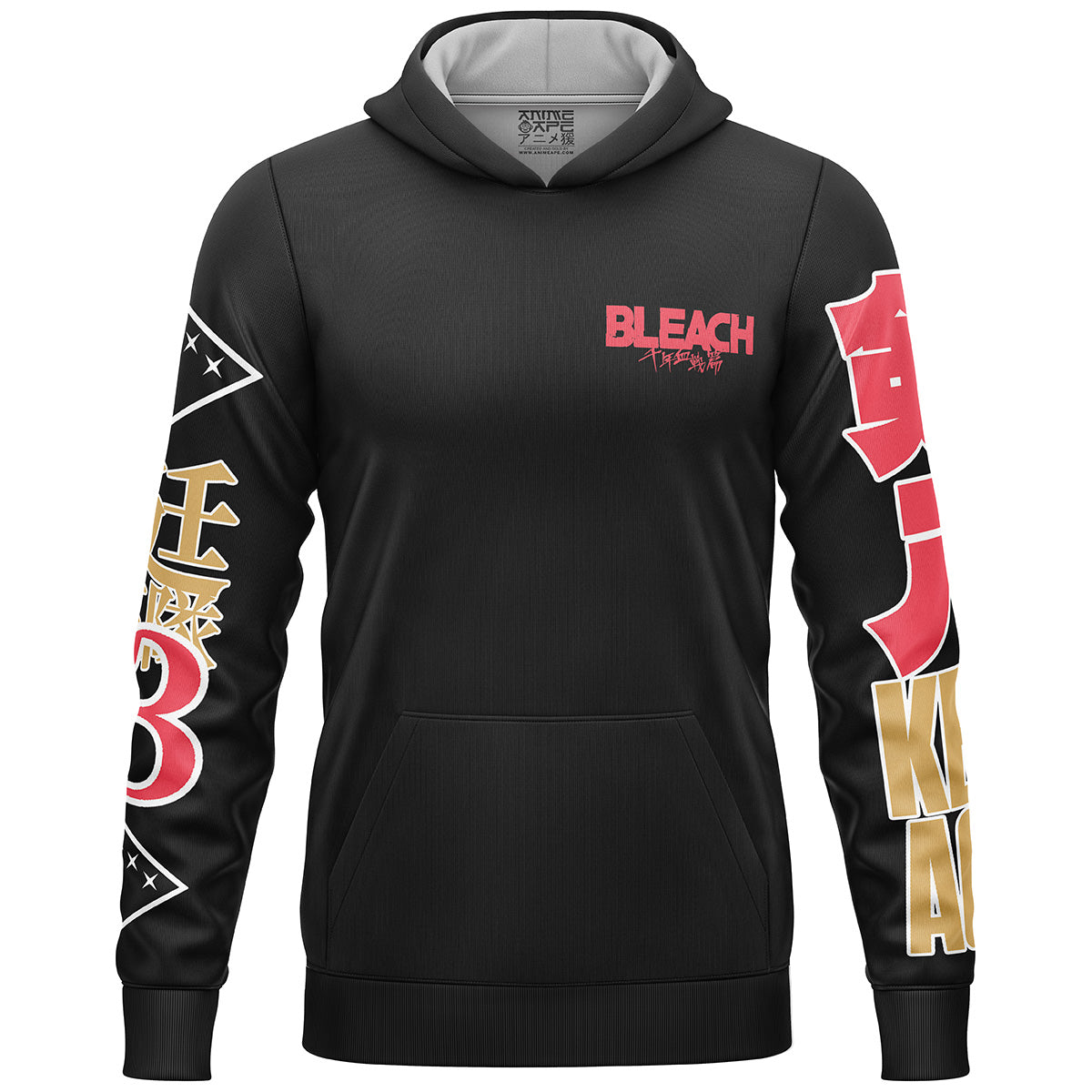 Zaraki Kenpachi TYBWA V2 Bleach Streetwear Hoodie Lightweight Hoodie