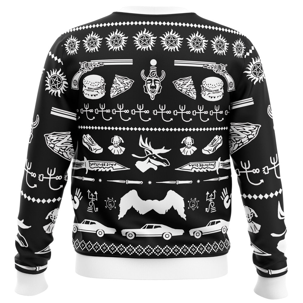 A Very Supernatural Christmas Supernatural Ugly Christmas Sweater