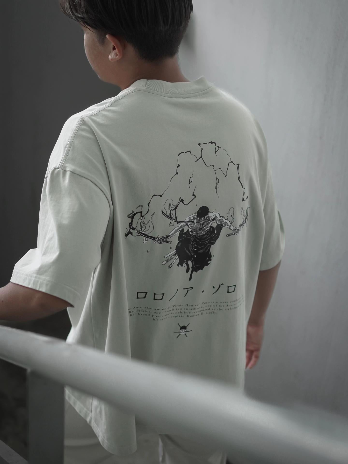 Exclusive Roronoa Zoro One Piece Anime Oversize T Shirt