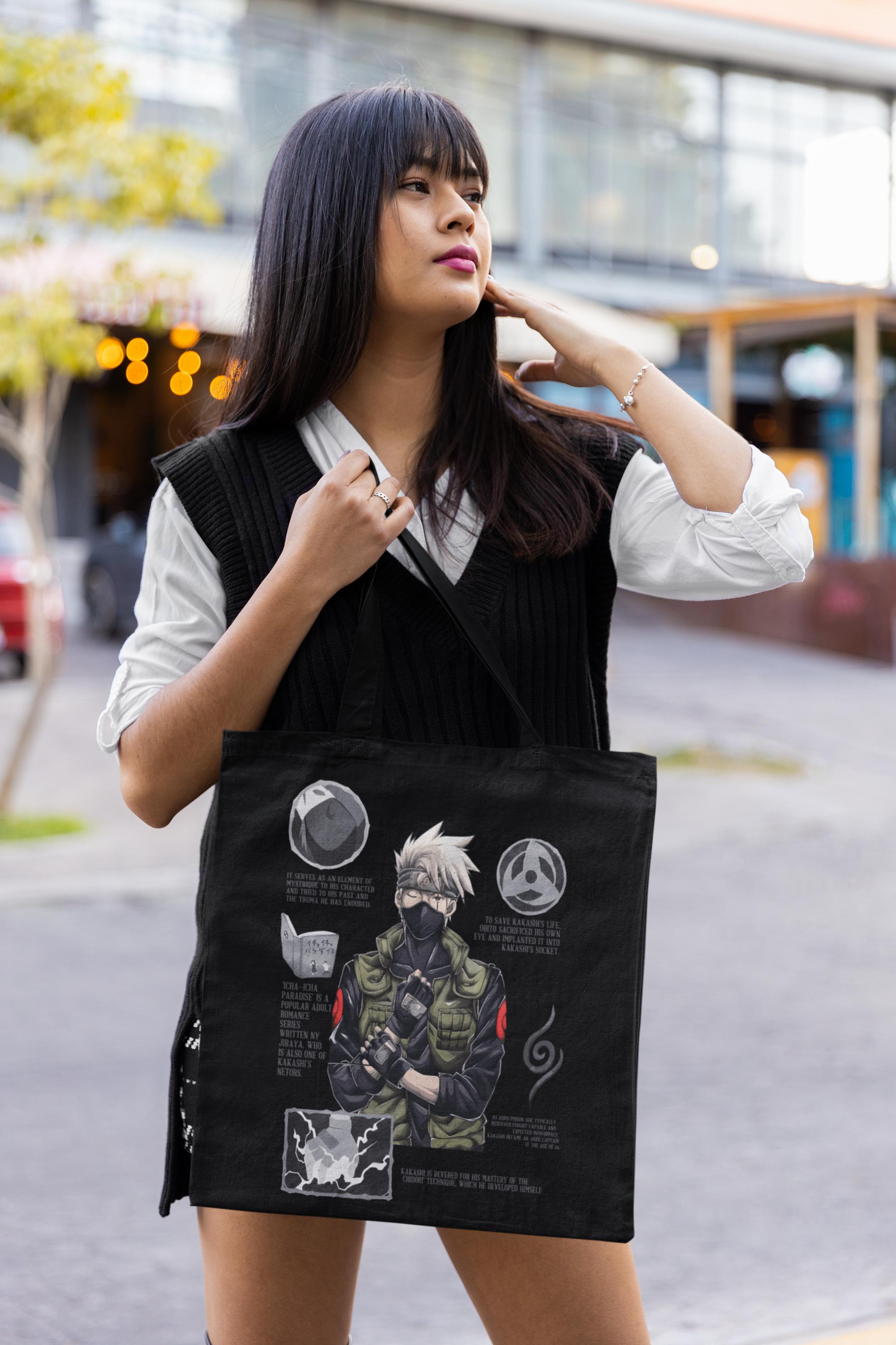 Nysekai "Naturo Kakashi" Tote Bag