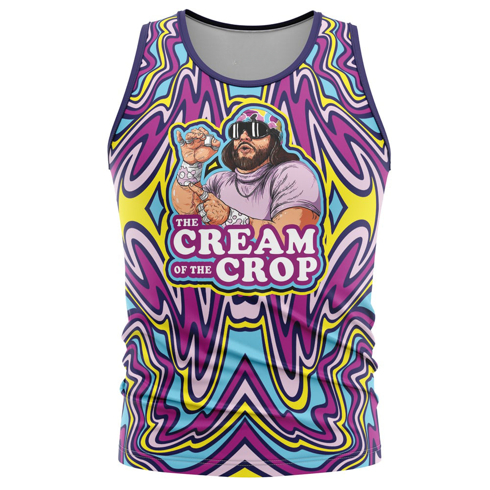 The Cream of the Crop Trippy Randy Savage Pop Culture Tank Top