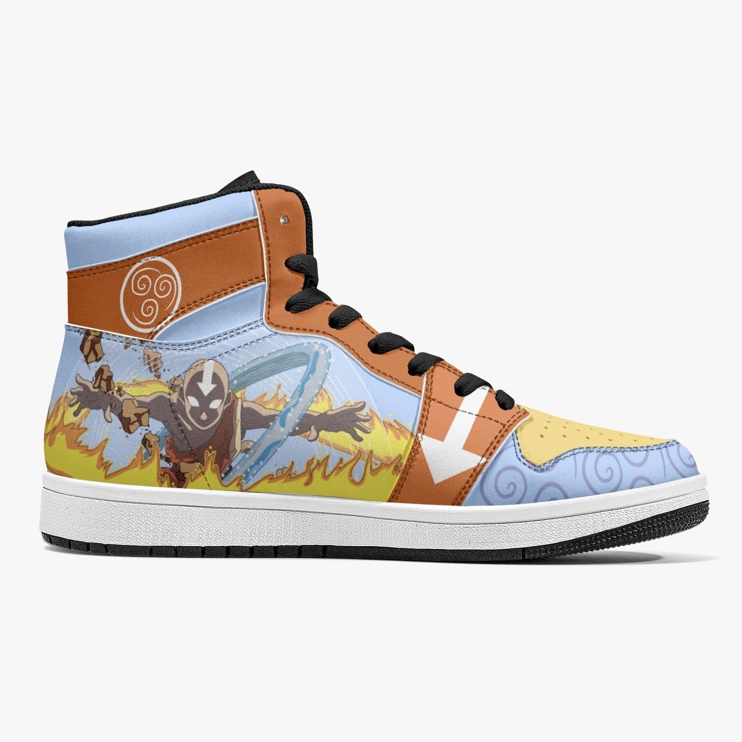 Aang Avatar Mid 1 Basketball Shoes