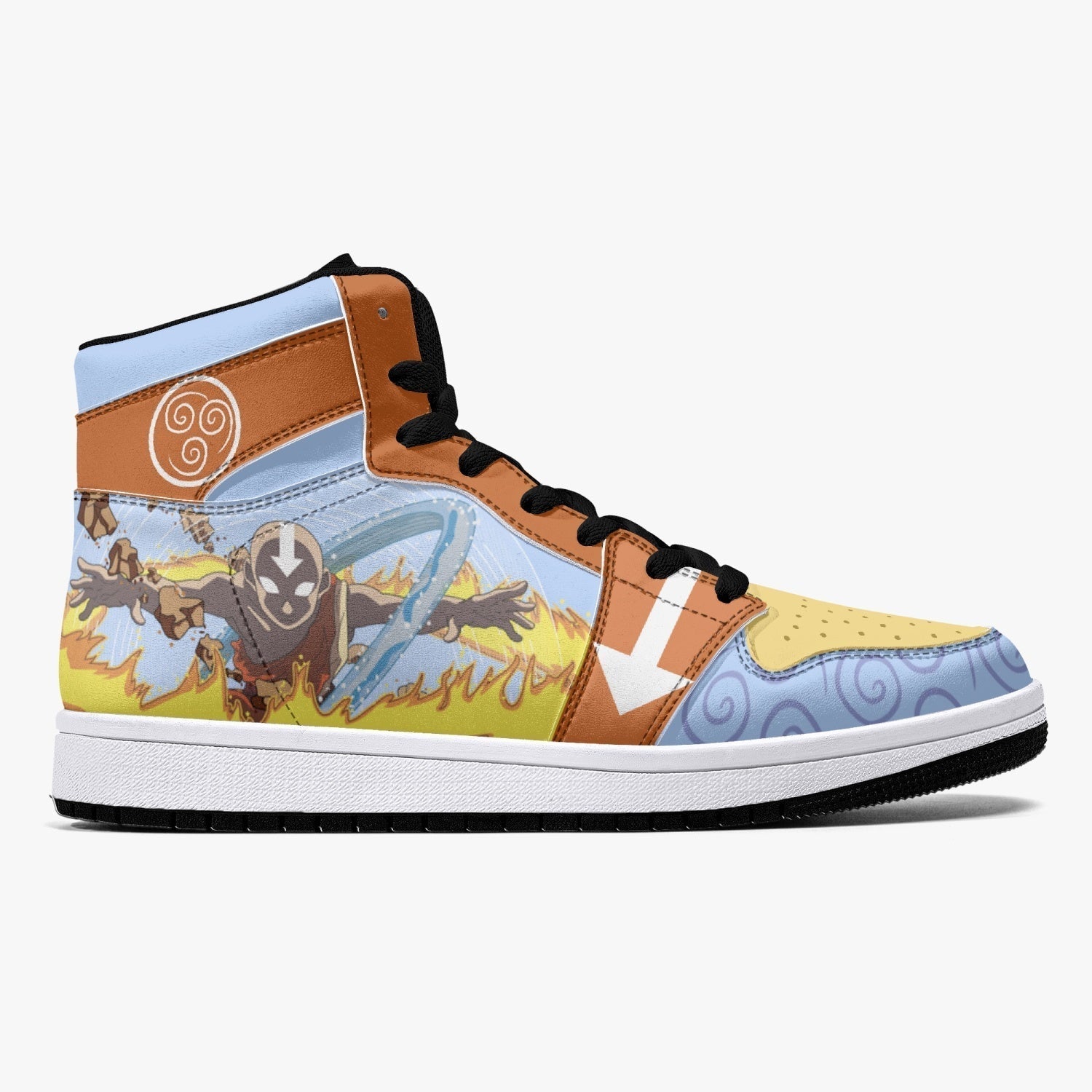 Aang Avatar Mid 1 Basketball Shoes