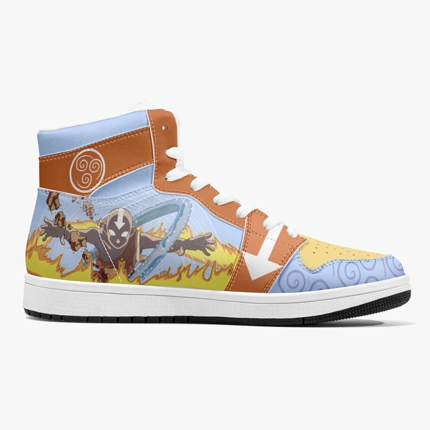 Aang Avatar Mid 1 Basketball Shoes