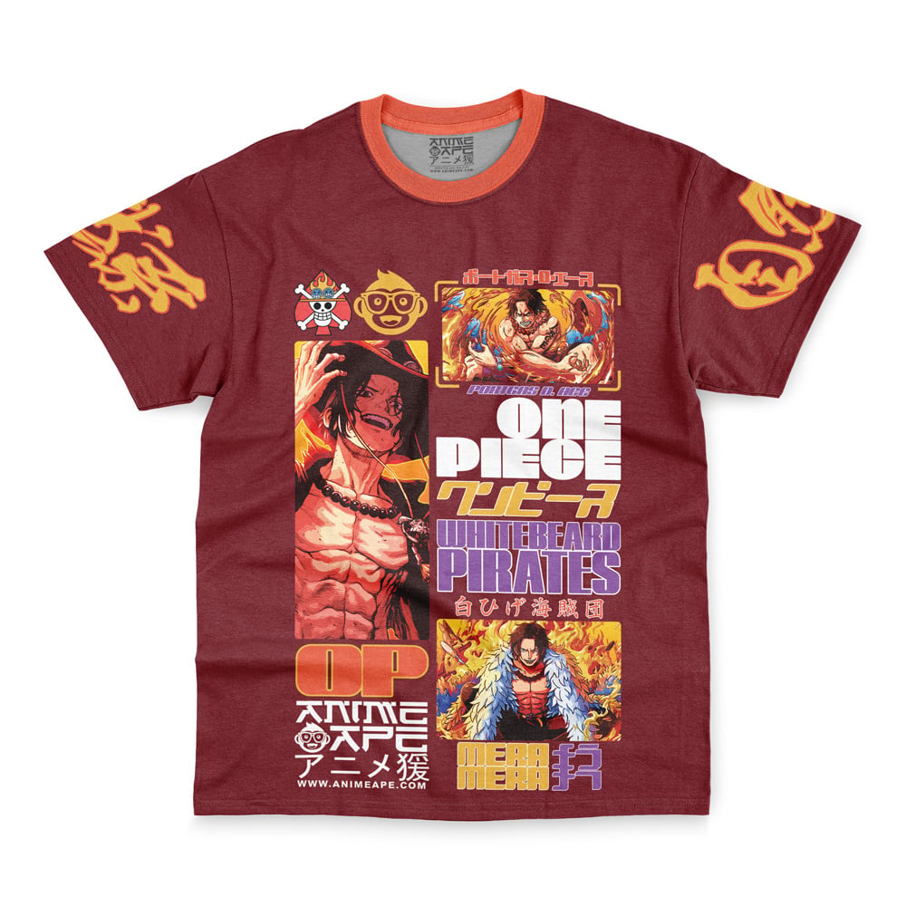 Portgas D. Ace V3 One Piece Streetwear T-Shirt