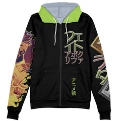 Achilles Rider of Red Fate Apocrypha Streetwear Zip Hoodie Jacket