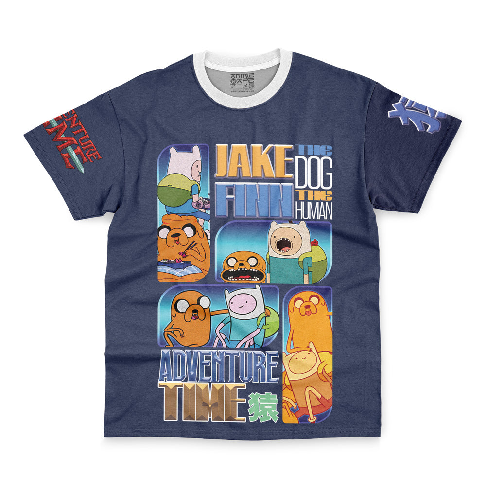 Jake the Dog and Finn the Human Adventure Time Streetwear T-Shirt